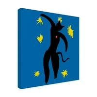 Chameleon Design, Inc. Canvas Art 'Matisse Cat'