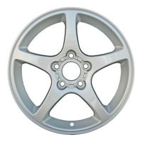 8. Obnovljeni OEM aluminijski legura kotač, aftermarket Chrome, odgovara 2000- Chevrolet Corvette
