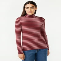 Besplatni montažni ženski džemper od finog rebra, lagan