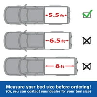 Mekani premaz za kamionske krevete u obliku valjka kompatibilan je s izdanjem iz 2015. godine-
