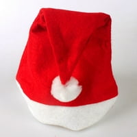 ODRASLA osoba odrasla crvena kapuljača Djeda Božićnjaka Nova božićna zabava šešir