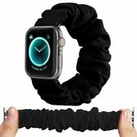 Gumica za kosu Apple, kompatibilna s браслетами Apple Watch Farbic Tkanina remen Elastična gumica za kosu Obrtni Band ZA Apple iWatch