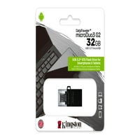 Flash disk Kingston 32GB DataTraveler microDuo G + microUSB podržava USB OTG za uređaje s zaslonom računala i smartphone DTDUO3G2