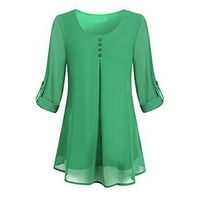 Proljetni vrhovi, Plus Size Ženski Kamizol, ljetna Casual majica s prugastim prslukom, tiskana zelena