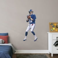 Fathead Eli Manning - Giant službeno licencirani NFL uklonjivi zidni naljepnica