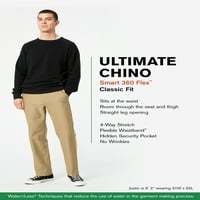 Dockers muški klasični fit fit ultimate chino s pametnim fleksima