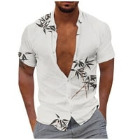Ljetna kratka uklopljena modna prozračna Muška košulja u Americi