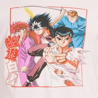 Yuyu hakusho muški grafički majilac s kratkim rukavima