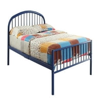Kraljevski krevet Cailin u plavoj boji