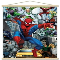 Zidni plakat u Mumbaiju-Spider-Rogue Man u drvenom magnetskom okviru, 22.375 34