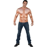 Muška foto košulja obložena prirodnim mišićima - Jedna veličina odgovara većini