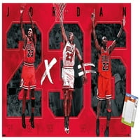 Zidni poster Michael Jordan-Sea, 22.375 34