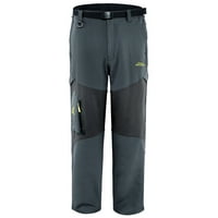 2 rastezljive hlače za muškarce s elastičnim strukom, jednobojne modne jesensko-proljetne hlače, udobne Ležerne hlače s podstavljenim