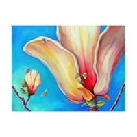 Zaštitni znak likovna umjetnost 'Magnolia mantis' platno umjetnost Deborah Broughton