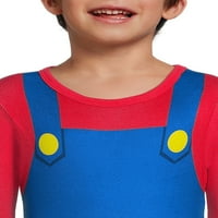 Super Mario Boys Cosplay Pijama Set, veličine 4-10