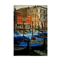 Zaštitni znak likovne umjetnosti 'Venecijanski kanali I' platno umjetnost Dannyja Head
