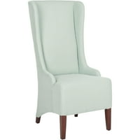 Blagovaonska stolica s visokim naslonom, boja morske pjene Zelena