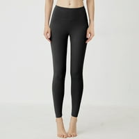 Ženske teretne hlače minijaturne veličine 4. srpnja ženske joga hlače lepršave duge fitness hlače ženske uske joga hlače od breskve