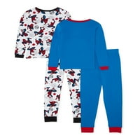 Spider-Man Boys set 4-komadića pidžama, veličine 4-10