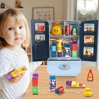 Perilica rublja za igračke imitacija dječje igraonice hladnjak mini imitacija namještaja za kućice za lutke-dječji pokloni