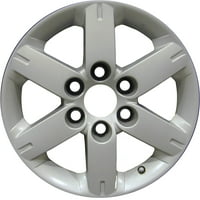 Kai 7. Obnovljeni OEM aluminijski legura kotača, sav obojeno srebro, odgovara - Mitsubishi Montero
