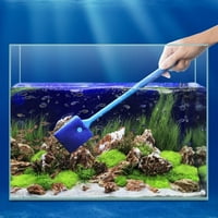 Dvostrana spužvasta četka za čišćenje akvarija s dugom ručkom za akvarijski čistač od akrilnog stakla