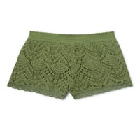 Wonder Nation Girls Crochet kratke hlače, veličine 4- & Plus