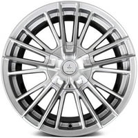 Verde Wheels - v Uff Silver s obrađenim kotačem za lice