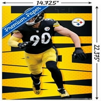 Zidni poster Pittsburgh Steelers - T. J. Vott, 14.725 22.375