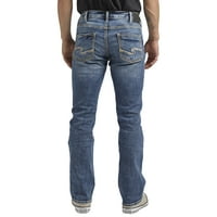 Silver Jeans Co. Muški Jace Slim Fit Bootcut Traperice, veličine struka 30-42