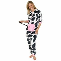 Ženska krava lik za spavanje odjeće za odrasle jedan kostim udruživanje odijela pidžama