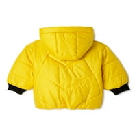 Donja jakna za bebe i djevojčice u teškoj kategoriji s printom, veličine 12 m-4 T