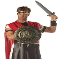 Kalifornijski Kostimi gladijatorski bojni štit i mač Pribor za kostim za Noć vještica