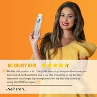 Suhi šampon za kosu za žene i muškarce-suhi šampon za kosu za masnu, plavu, brinete i sve tipove kose