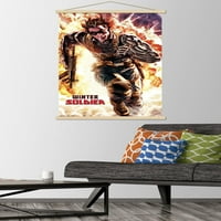 Stripovi-Zimski vojnik-Zimski vojnik Zidni plakat s drvenim magnetskim okvirom, 22.37534
