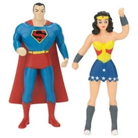 Akcijska figura Supermana i čudesne žene iz stripa alibi Croce 3 savitljivi par