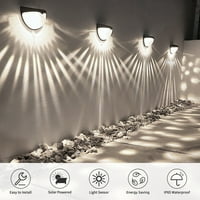 Zidne svjetiljke s 6 LED zidnim nosačem za dekorativnu rasvjetu na palubi