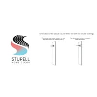 Stupell Industries Otter par Minimalna fotografija crno -bijela zidna ploča, 17, dizajn Julie T. Chapman