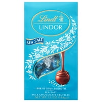 Tartufi od mliječne čokolade s morskom soli Lindt Lindor, 5 unci